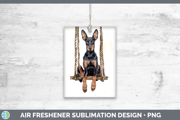 GorgeousSwinging Dogs Air Freshener design.