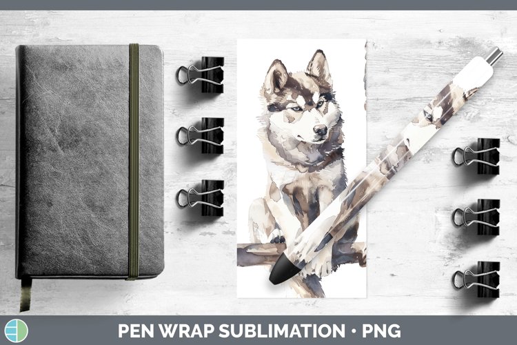 GorgeousSwinging Dogs Pen Wrap design.