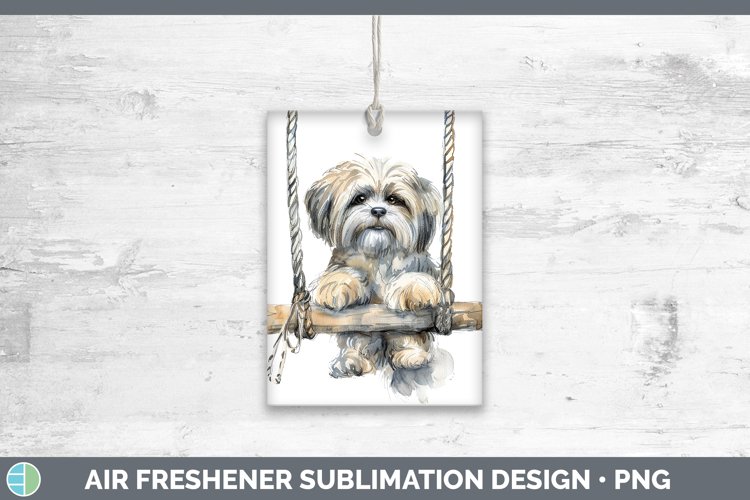 GorgeousSwinging Dogs Air Freshener design.