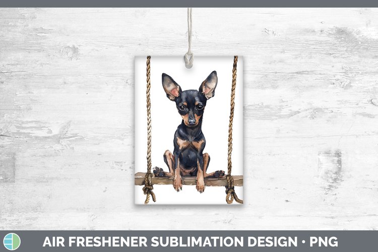 GorgeousSwinging Dogs Air Freshener design.