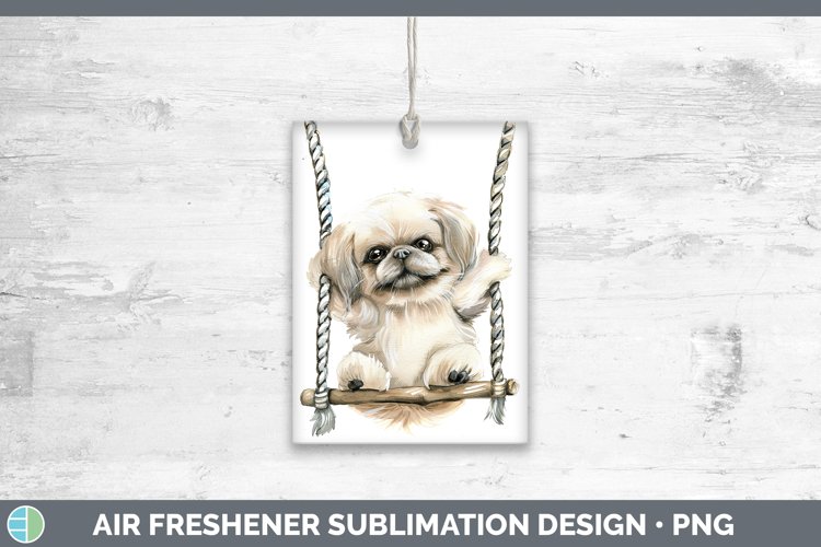 GorgeousSwinging Dogs Air Freshener design.