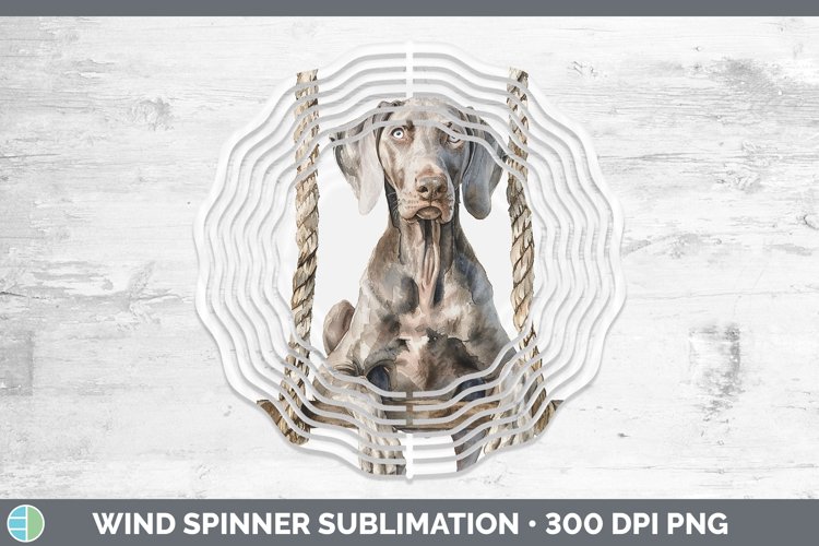 GorgeousSwinging Dogs Wind Spinner design.
