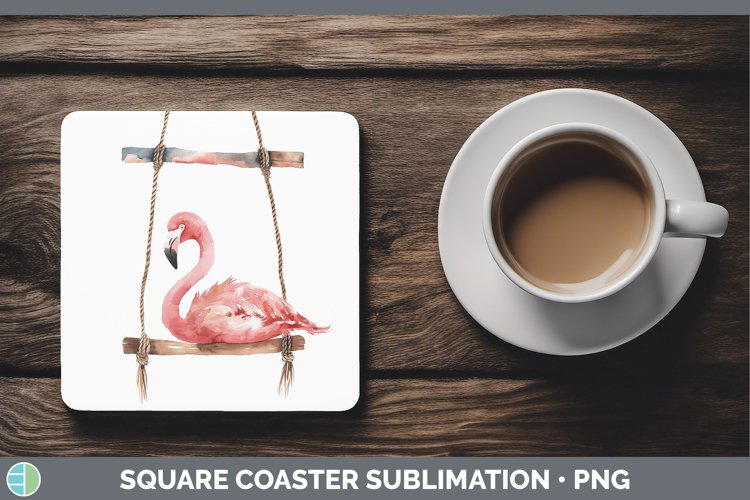 GorgeousSwinging Square Coaster design.