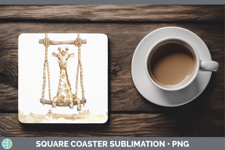 GorgeousSwinging Square Coaster design.