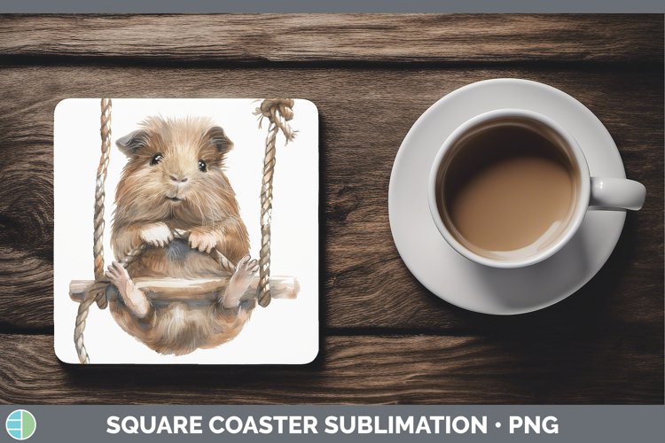 GorgeousSwinging Square Coaster design.