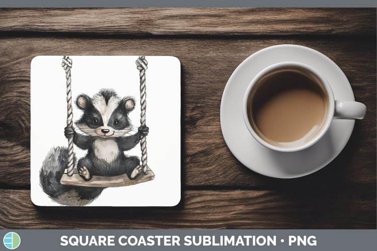 GorgeousSwinging Square Coaster design.