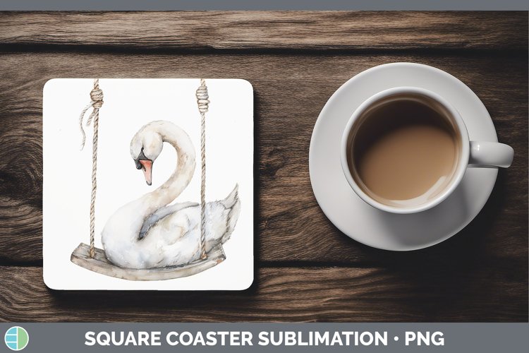 GorgeousSwinging Square Coaster design.