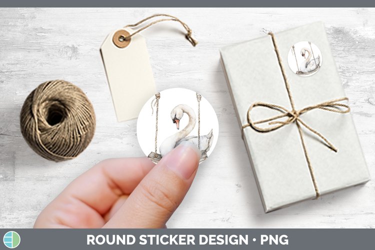 GorgeousSwinging Stickers design.