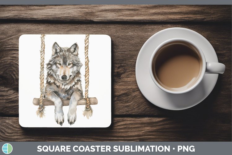 GorgeousSwinging Square Coaster design.