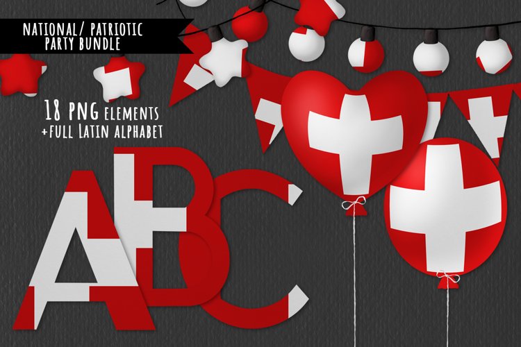 National, Patriotic Party Bundle. Switzerland
