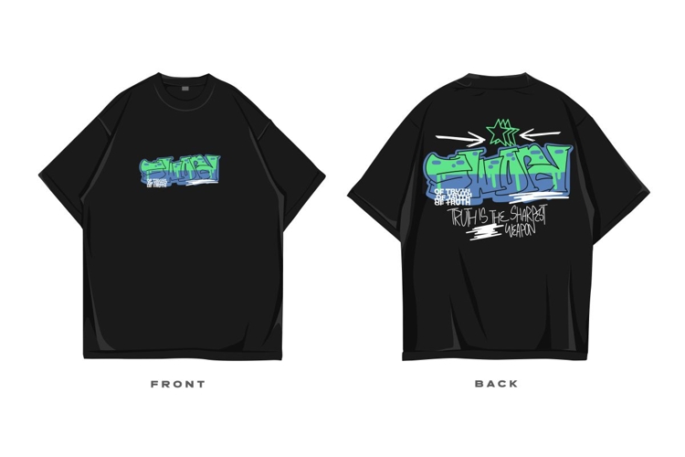 Sword of Truth Spiritual Quotes, Christian Graffiti T shirt