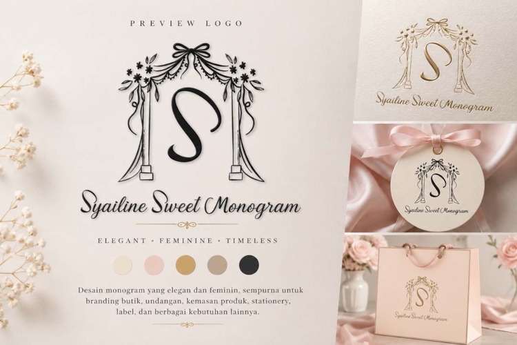 Syailine Sweet Monogram