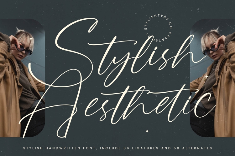Stylish Aesthetic - Stylish Handwritten Font