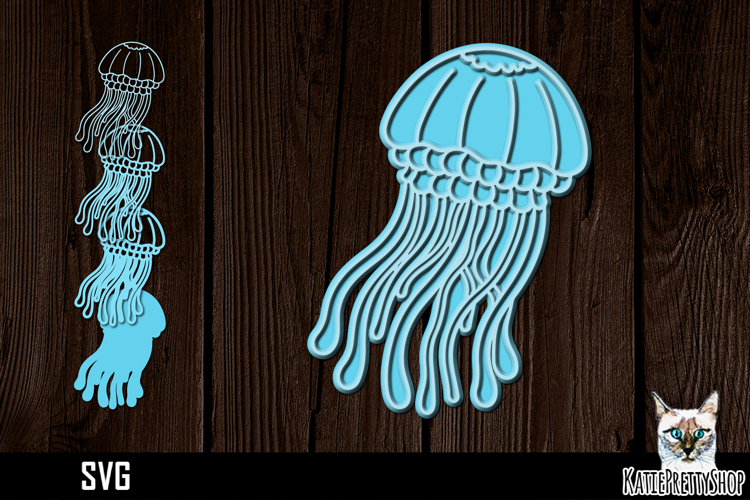 Jellyfish Svg Image 3