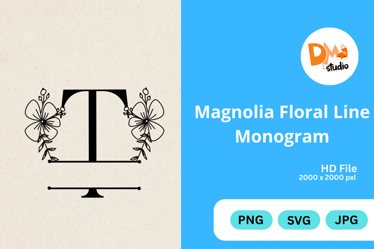 Magnolia Illustration Image 23