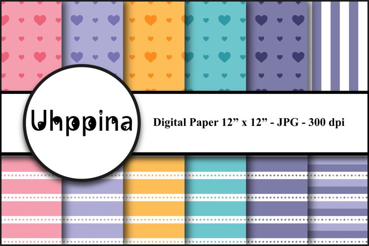 Valentine Digital Paper Image 23