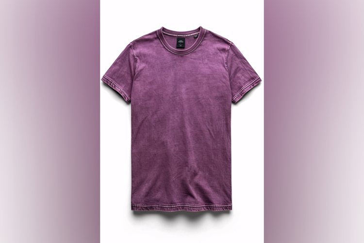 Purple GreenT Shirt Logo Branding Mockup