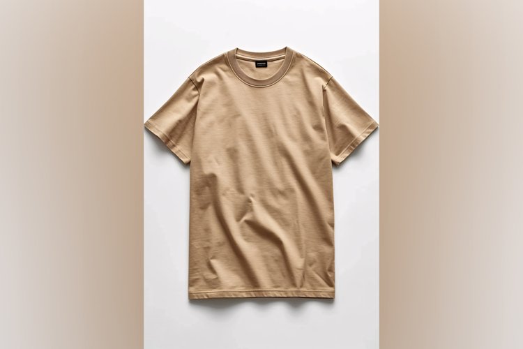 Sand T Shirt Logo Branding Mockup