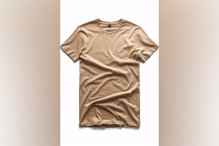 Sand T Shirt Logo Branding Mockup