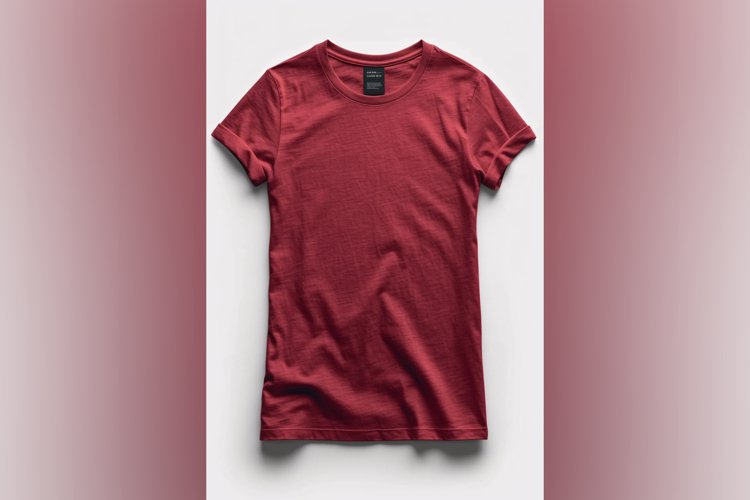 Tango Red T Shirt Logo Branding Mockup