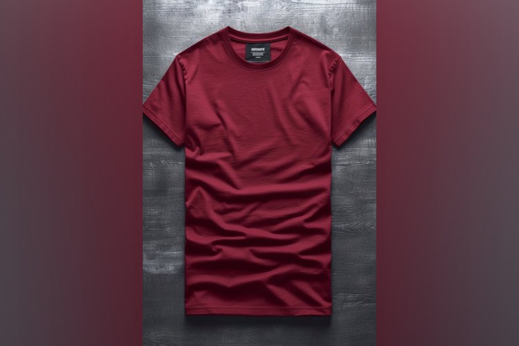 Tango Red T Shirt Logo Branding Mockup example image 1