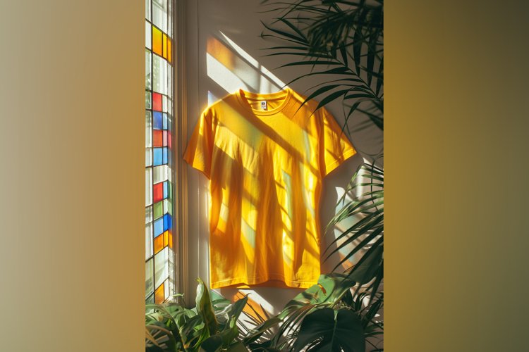 Dark yellow Logo Branding Mockup example image 1