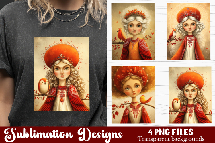 Vintage Woman Illustration Image 23