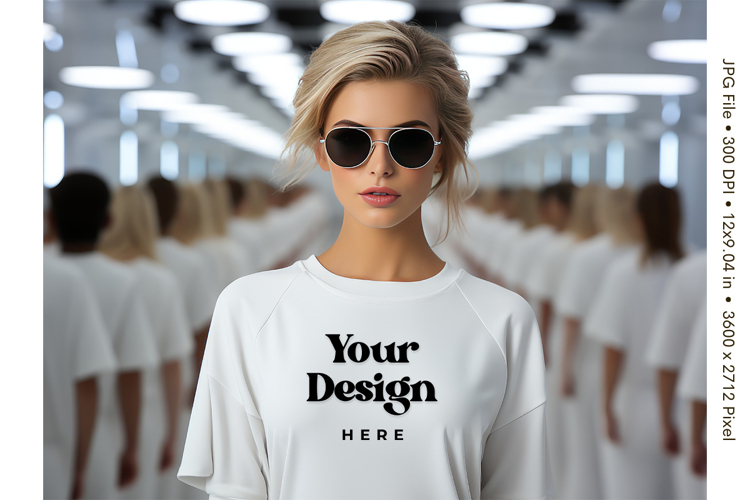 White T-shirt Mockups Bella and Canvas Top View Mockups_33
