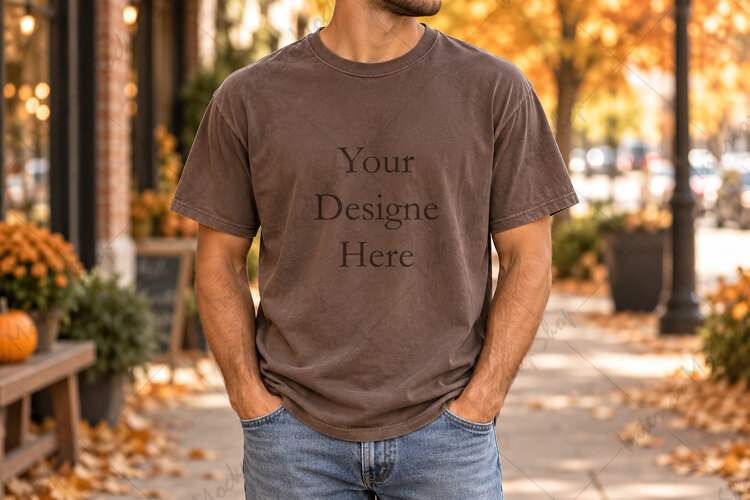 T-shirt Mockup Design example image 1