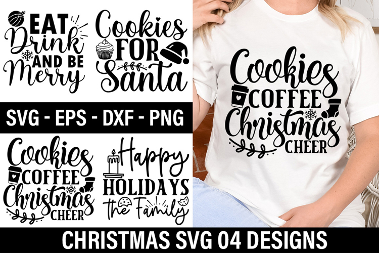 04 Christmas SVG Design - Happy Holidays the Family