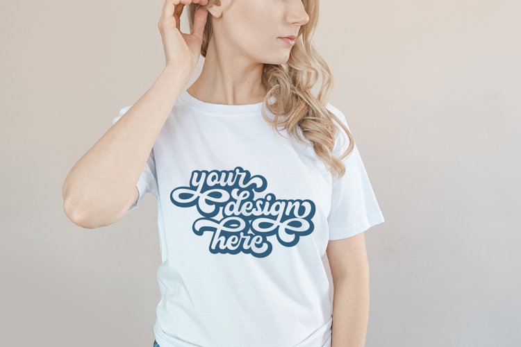 White Tshirt Mockup
