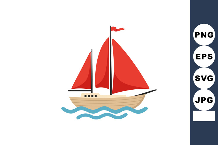 Sailing Clipart Image 2