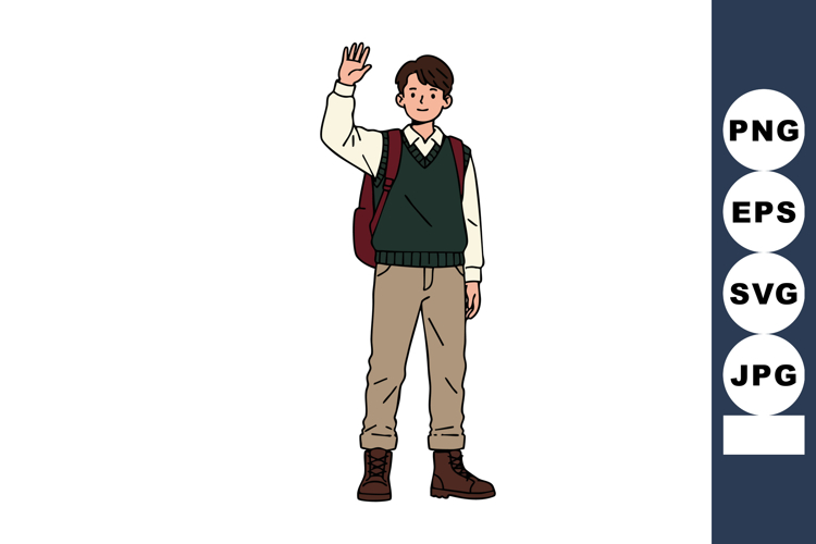 Backpack Clipart Image 24