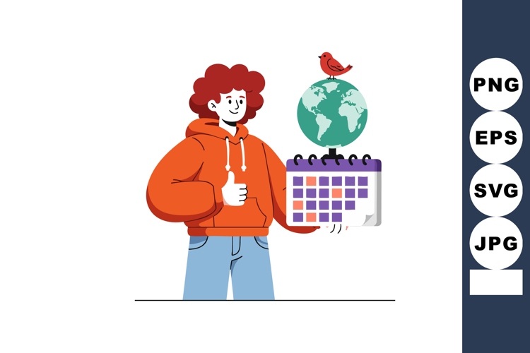 Globe Clipart Image 24