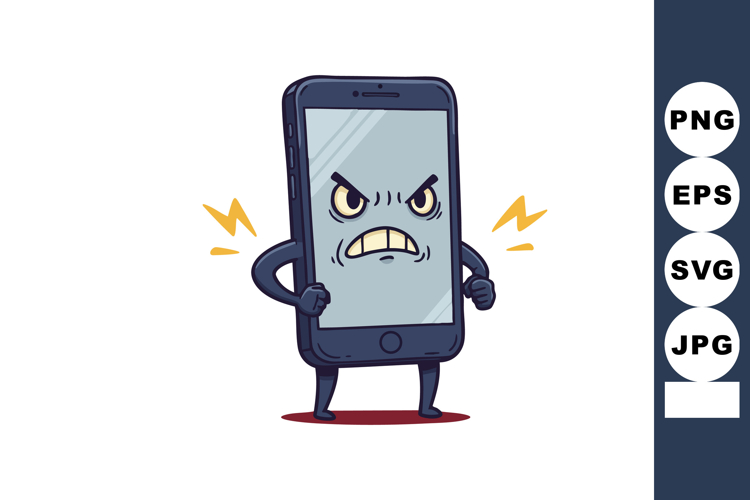 Angry Face Clipart Image 23