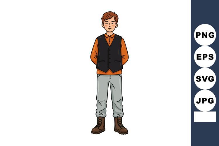 Vest Clipart Image 8