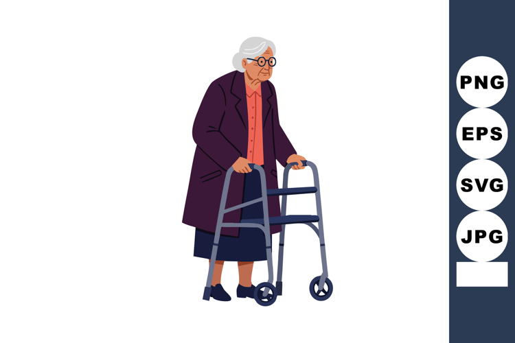 Walker Clipart Image 11