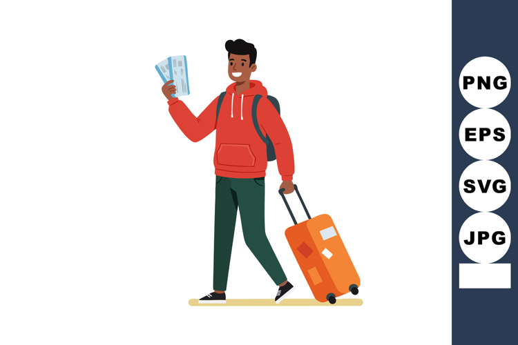 Traveler Clipart Image 13