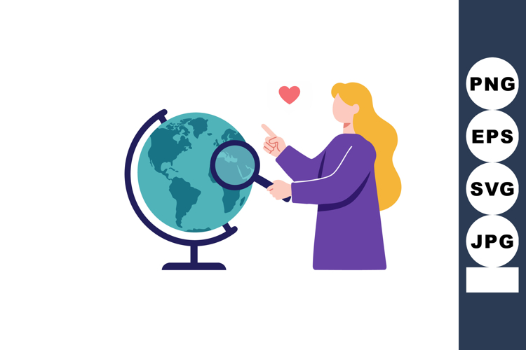 Globe Clipart Image 15