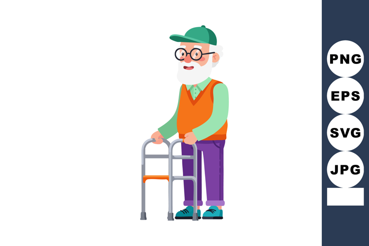 Walker Clipart Image 9