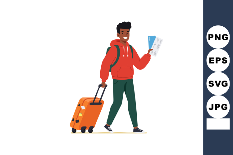 Traveler Clipart Image 12