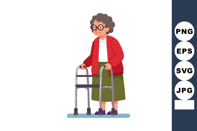Walker Clipart Image 7