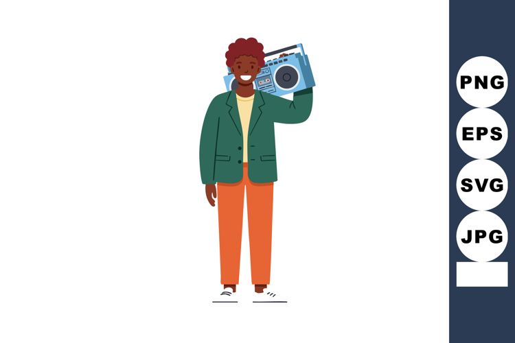 Afro Clipart Image 18
