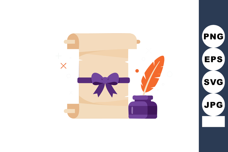Scroll Clipart Image 4