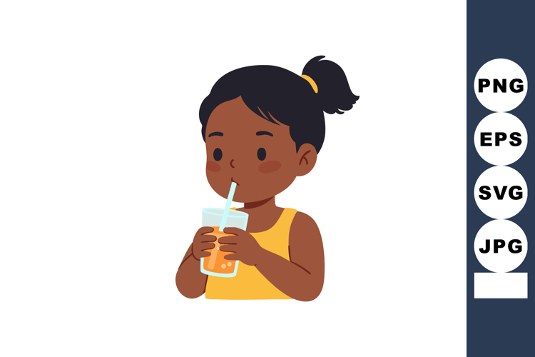 Ponytail Clipart Image 8