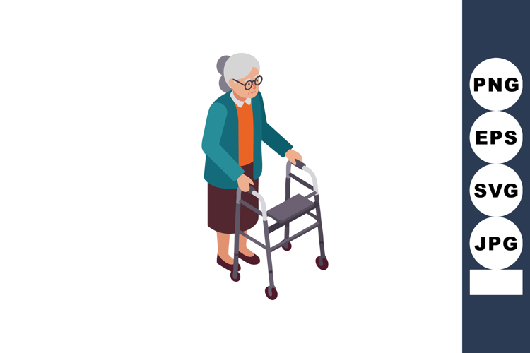Walker Clipart Image 5