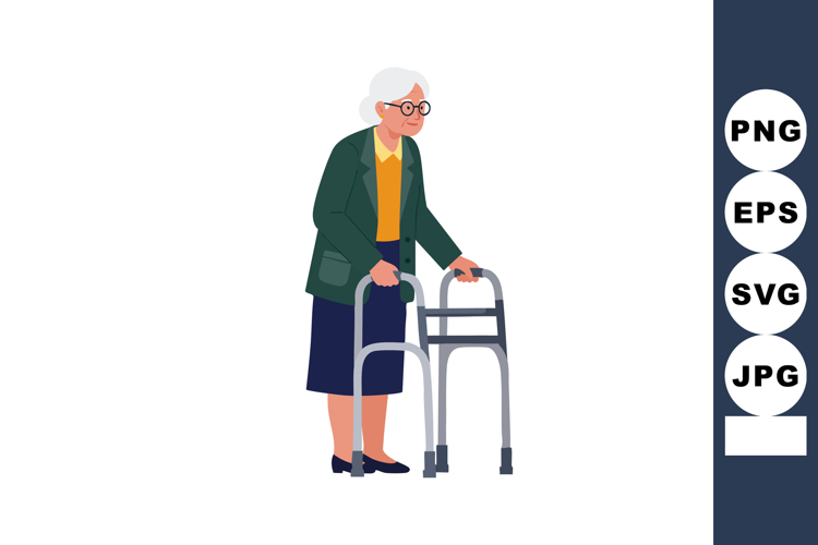 Walker Clipart Image 3