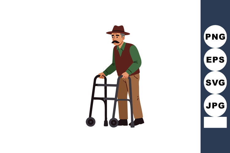 Walker Clipart Image 2