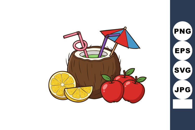 Coconut Clipart Image 6