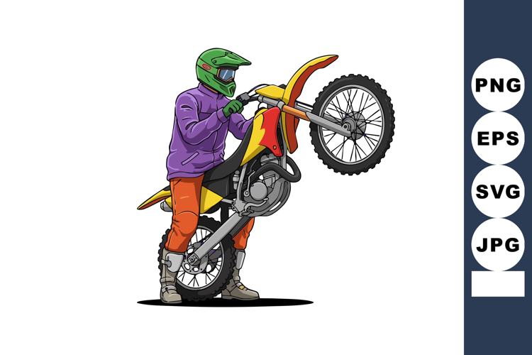 Dirt Bike Clipart